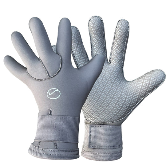 Neoprenhansker 5mm - Gråbeige